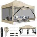 Faltpavillon 3x4,5 m 5 m mit Moskitonetz wasserdicht