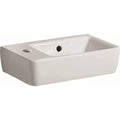 Nr.1 Neu Handwaschbecken Weiss 40x25cm mit Hahnloch links 276240000