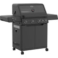 Gasgrill Hero 4 4 Brenner (je 3 Schwarz 70x45 cm 5 kW) PRIMEZONE