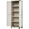 Kunststoffschrank Beige 65x45x182cm hoch BxTxH