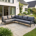 Gartenlounge-Set Aluminium Adria viele Varianten Module bis zu 5 Personen Sofa Sessel Tisch korrosionsfrei wetterfest Loungemoebel Essgruppe